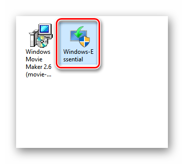 Запуск установочного файла Windows Essentials